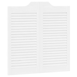 Portes battantes Blanc 80 x 40 cm Bois de pin massif 644412644412