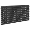 Rack de conteneur Noir et Rouge 77,5 x 2 x 39 cm PP 644416644416