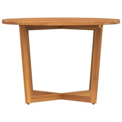 Table de jardin ronde Ø110x75 cm en bois massif d'acacia 644417644417