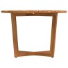 Table de jardin ronde Ø110x75 cm en bois massif d'acacia 644417644417