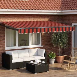 Auvent rétractable électrique 3,5 x 2,5 m 644429644429