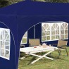 Tente de fête pop-up 575 x 288 x 245 cm Bleu Tissu Oxford 644433644433