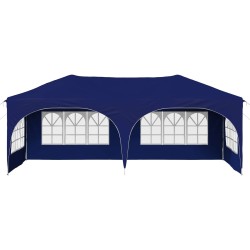 Tente de fête pop-up 575 x 288 x 245 cm Bleu Tissu Oxford 644433644433