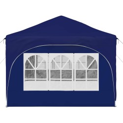 Tente de fête pop-up 575 x 288 x 245 cm Bleu Tissu Oxford 644433644433