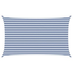 Voile d'ombre Bleu et Blanc 5 x 3 m 100 % polyester Oxford 644445644445