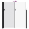 Auvent latéral rétractable blanc 220x300 cm 644452644452
