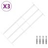 Grille de sécurité pour fenêtres avec 3 barres transversales 644470644470