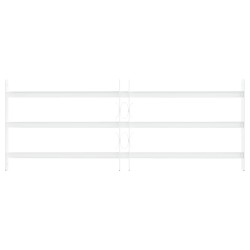 Grille de sécurité pour fenêtres avec 3 barres transversales 644470644470