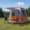 Tente de fête Gris et orange 4 personnes 644472644472