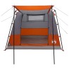 Tente de fête Gris et orange 4 personnes 644472644472