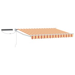 Auvent rétractable électrique Multicolore 3,5 x 2,5 m 644473644473