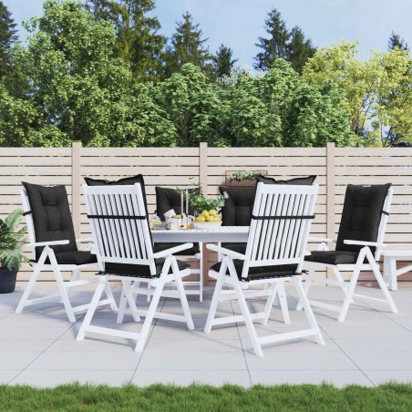 Ensemble de coussins de chaise à dossier haut 6 pcs 644493644493