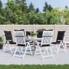 Ensemble de coussins de chaise à dossier haut 6 pcs 644493644493