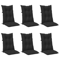 Ensemble de coussins de chaise à dossier haut 6 pcs 644493644493