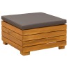 Ensemble de canapés d'extérieur avec coussin 5 Pièce Marron 644528644528