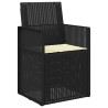 Chaises de jardin salle à manger 2 pcs Anthracite et crème PP 644553644553
