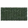 Écran de balcon avec feuilles Vert foncé 200 x 100 cm 644559644559