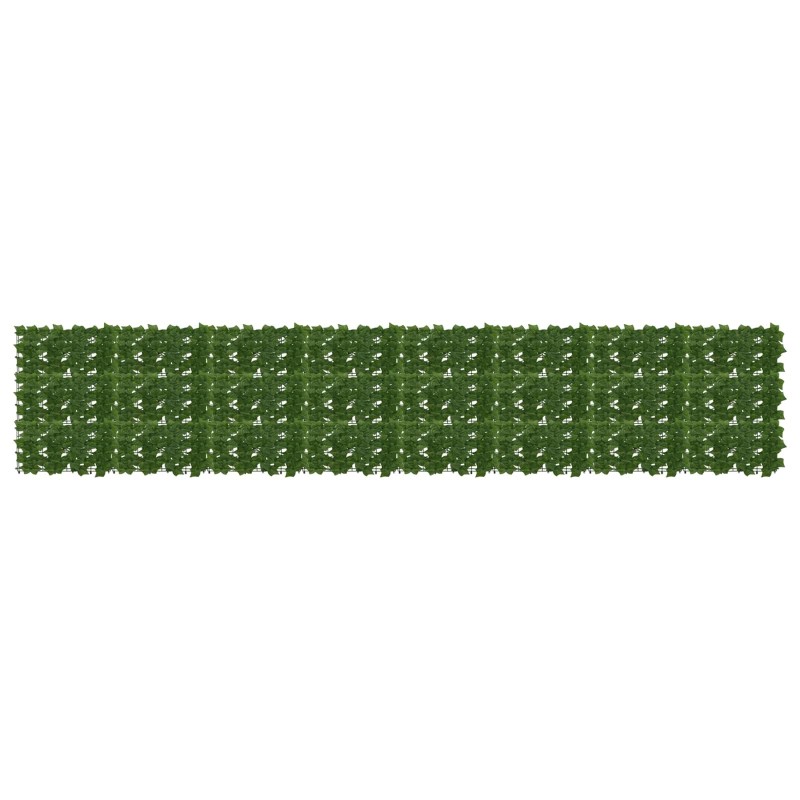 Écran de balcon avec feuilles Vert 400 x 75 cm 644565644565