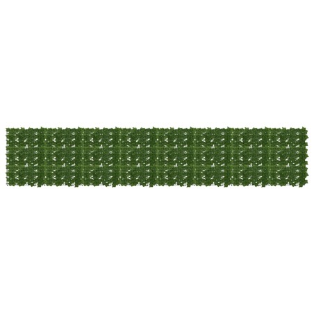 Écran de balcon avec feuilles Vert 400 x 75 cm 644565644565