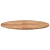 Dessus de table rond Ø90x2 cm bois massif d'acacia 644568644568