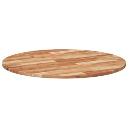 Dessus de table rond Ø90x2 cm bois massif d'acacia 644568644568