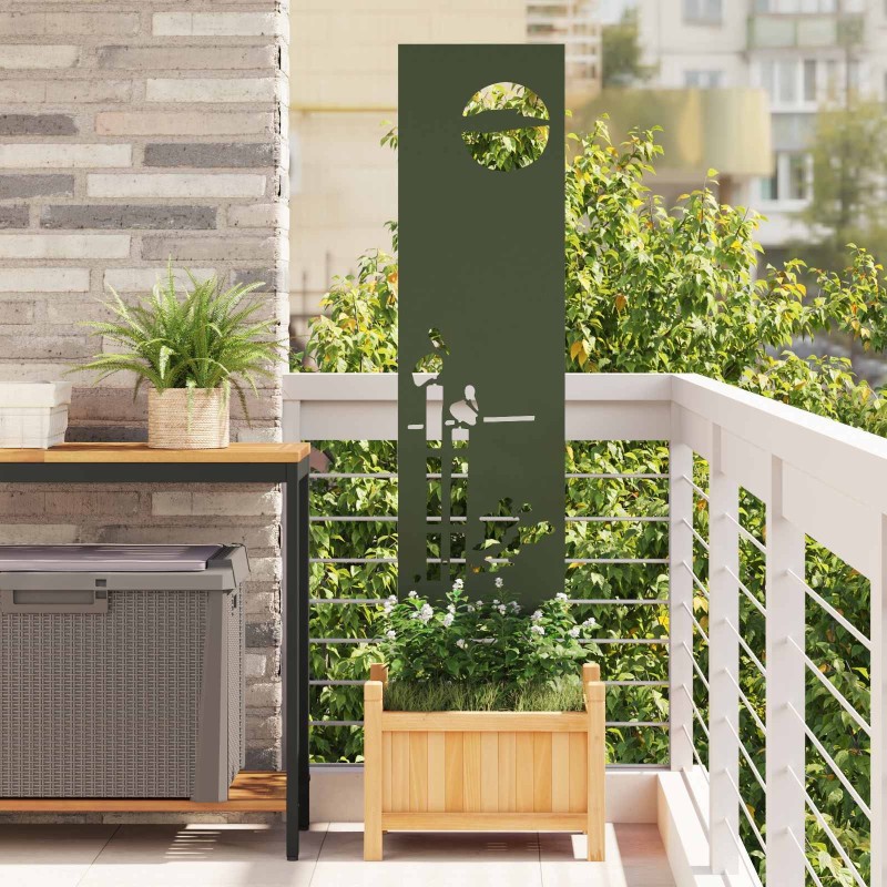 Écran de confidentialité de jardin Vert olive 32 x 140 cm 644574644574