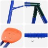 Bleu, Vert, Orange Acier et PE 644582644582