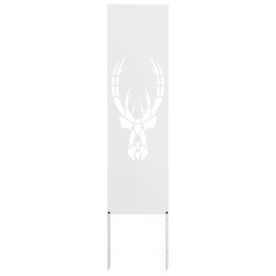 Écran de confidentialité de jardin Blanc 32 x 140 cm 644584644584