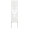 Écran de confidentialité de jardin Blanc 32 x 140 cm 644584644584