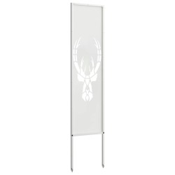 Écran de confidentialité de jardin Blanc 32 x 140 cm 644584644584