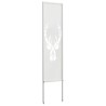 Écran de confidentialité de jardin Blanc 32 x 140 cm 644584644584
