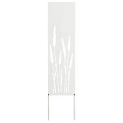 Écran de confidentialité de jardin Fretwork Blanc 32 x 140 cm 644592644592