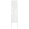 Écran de confidentialité de jardin Fretwork Blanc 32 x 140 cm 644592644592