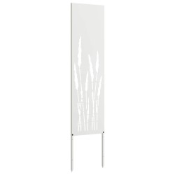 Écran de confidentialité de jardin Fretwork Blanc 32 x 140 cm 644592644592