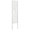 Écran de confidentialité de jardin Fretwork Blanc 32 x 140 cm 644592644592
