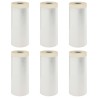 Drap d'aspiration avec ruban adhésif 6 pcs 140 x 3300 cm HDPE 644597644597