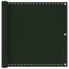 Écran de balcon Vert foncé 90x600 cm PEHD 644599644599