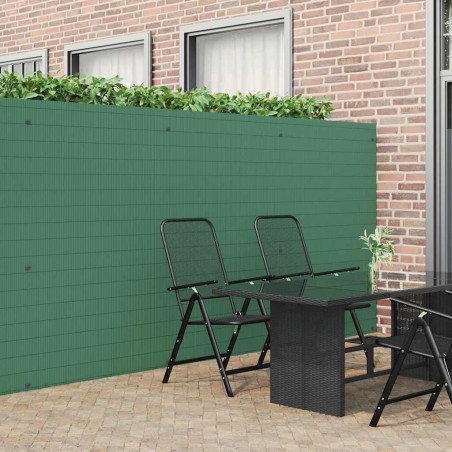 Clôture de jardin double face verte 1,8 x 3 m PVC 644607644607