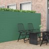 Clôture de jardin double face verte 1,8 x 3 m PVC 644607644607