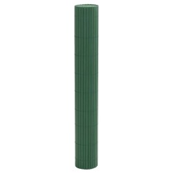 Clôture de jardin double face verte 1,8 x 3 m PVC 644607644607