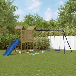 Aire de jeux d'extérieur bois de pin imprégné 644623644623