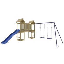 Aire de jeux d'extérieur bois de pin imprégné 644623644623