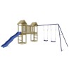 Aire de jeux d'extérieur bois de pin imprégné 644623644623