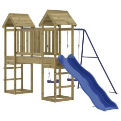 Aire de jeux d'extérieur bois de pin imprégné 644623644623