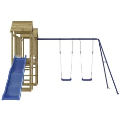 Aire de jeux d'extérieur bois de pin imprégné 644623644623