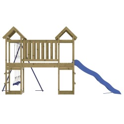 Aire de jeux d'extérieur bois de pin imprégné 644623644623