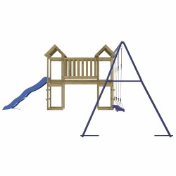 Aire de jeux d'extérieur bois de pin imprégné 644623644623