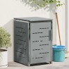 Stockage de bac à déchets for 1 Bin 240L Gris 644642644642
