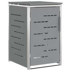 Stockage de bac à déchets for 1 Bin 240L Gris 644642644642
