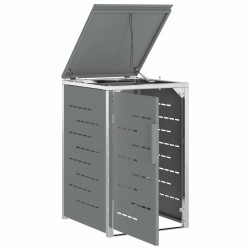 Stockage de bac à déchets for 1 Bin 240L Gris 644642644642